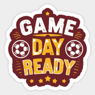 Game Day Ready: Soccer Sticker